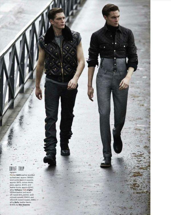 Les tendances Homme d'automne et d'hiver 2012/2013 par le magazine GQ.
