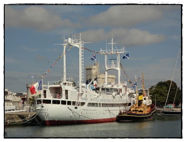 Repas sur le France 1 à La Rochelle, 3 septembre 2012
