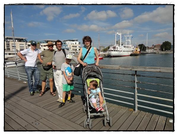Repas sur le France 1 à La Rochelle, 3 septembre 2012