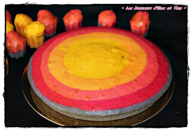 Gâteau Arc-en-Ciel
