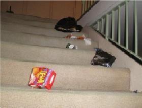 poubelle,faire tomber,recyclage,le shaker de cyril,tôt le matin