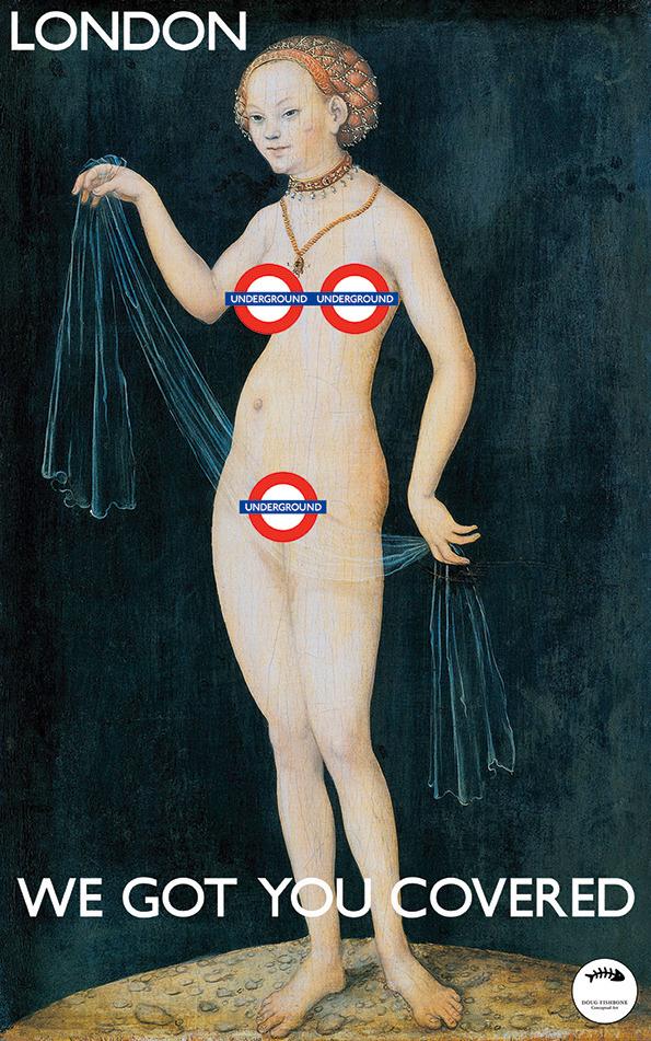 Un livre hommage au logo du métro londonien