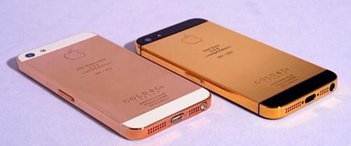 L’iPhone 5 débarque en or