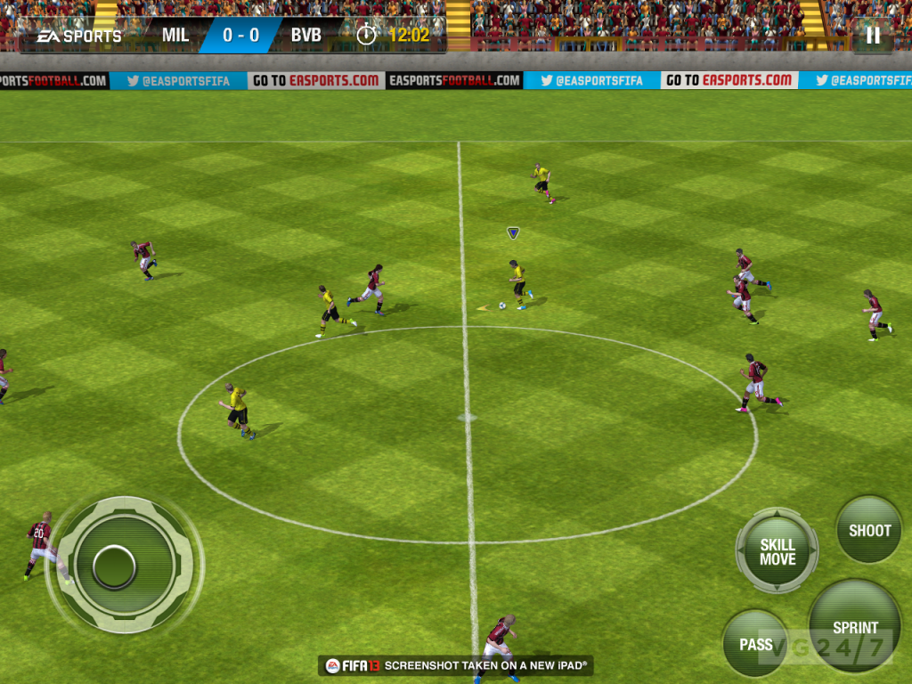 FIFA 13 pour iOS se dévoile en images