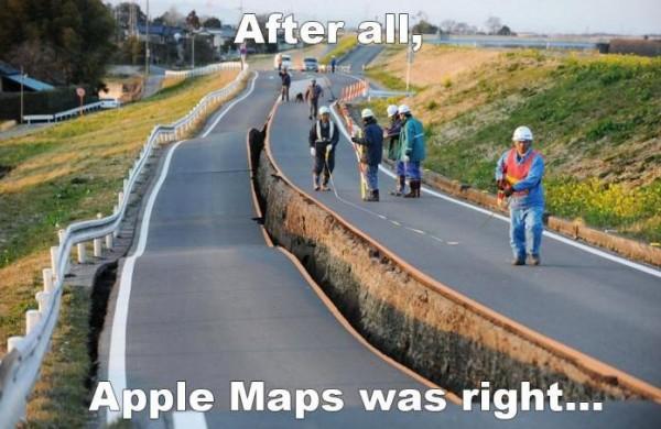 Google Maps sur iOS 6 n’est pas pour tout de suite