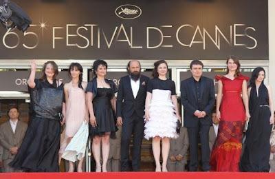 La remise des prix du 65éme Festival de Cannes