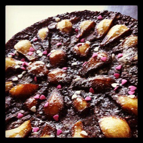 Tarte poire – chocolat