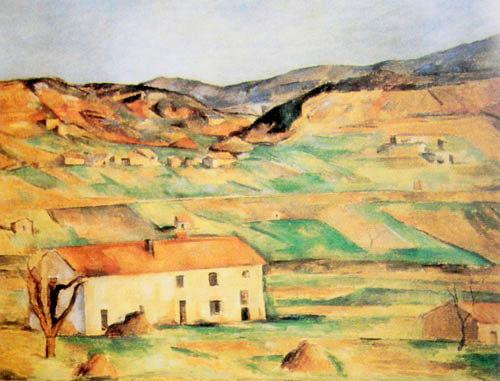 Les collines de Meyreuil, vue du Ribas, 1885. Huile sur toile, 60 x 73 cm. Coll. part., New York.
