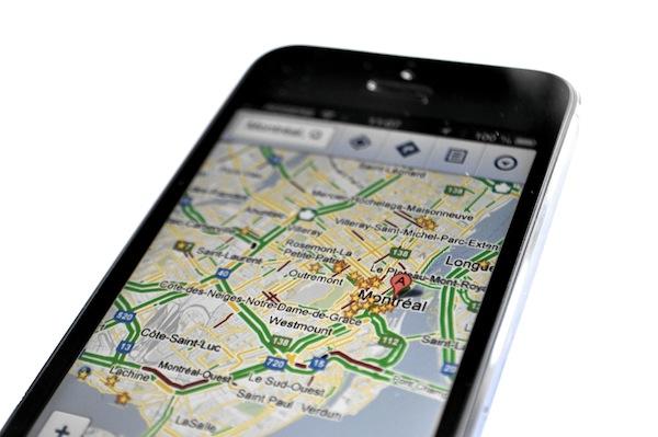 iphone google maps web Google Maps sur iOS, peut être mais pas maintenant