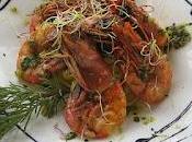 Gambas citronnelle gingembre!