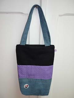 Un sac avec les chutes