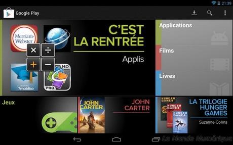 SFR propose le paiement Google Play Store, Play Films et Play Livres sur sa facture mobile