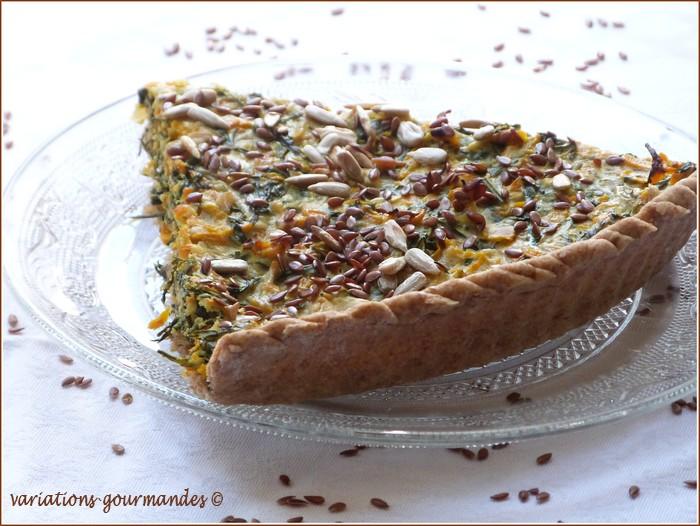 Tarte salée complètement 