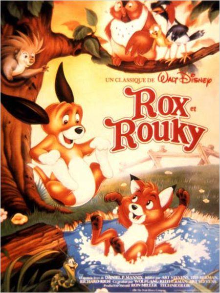 Rox et Rouky : affiche