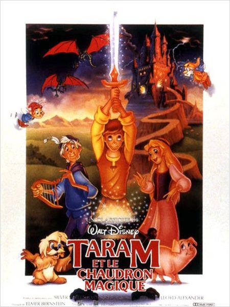 Taram et le chaudron magique : affiche