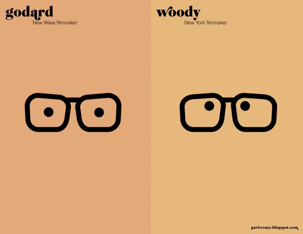 Paris vs. New York, de Jean-Luc Godard à Woody Allen
