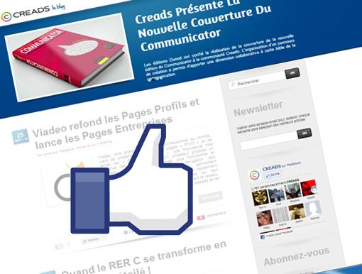 Golden Blog Awards : Votez pour le Blog Creads !