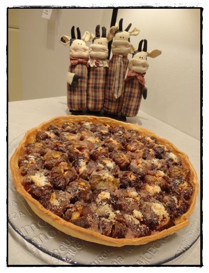 Tarte aux figues fraîches