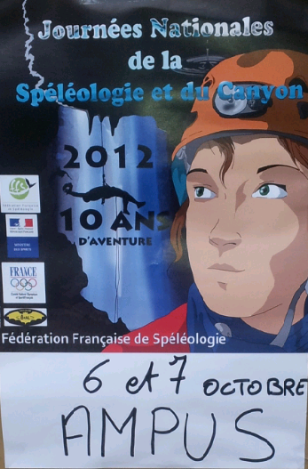 Journées spéléo à Ampus