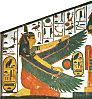 Maat with Nefertari Cartouche. Ancient Egypt History