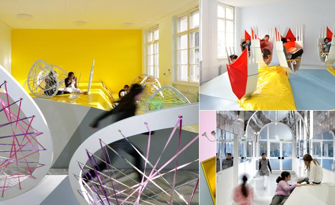 Une école pas comme les autres…