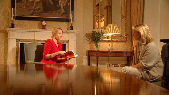 TF1: Interview de J.K Rowling au JT de 20H vendredi 28 septembre