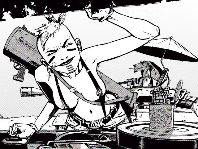I Want To Draw 3 : TANK GIRL
