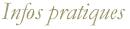 Infos pratiques