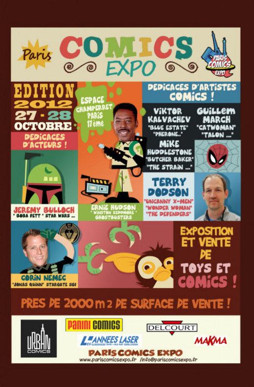 Paris Comics Expo : les invités