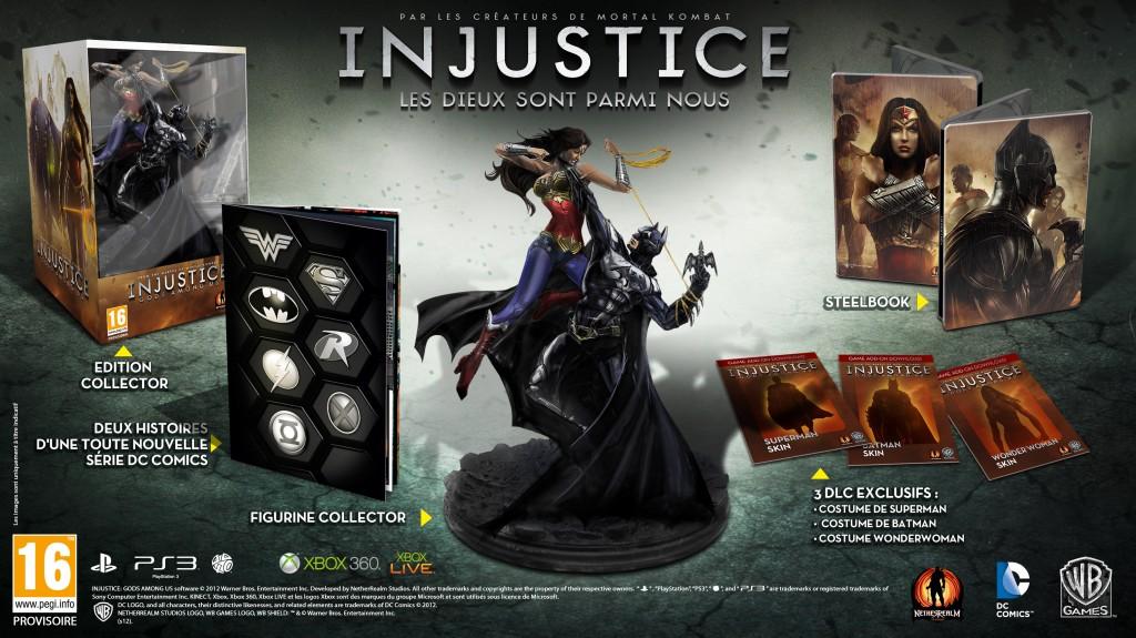Annonce d’une édition collector du jeu Injustice : Les Dieux Sont Parmi Nous