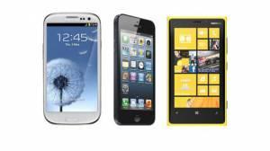 Les 3 smartphones qui se partageront le marché en 2012