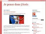 Je pense donc j'écris