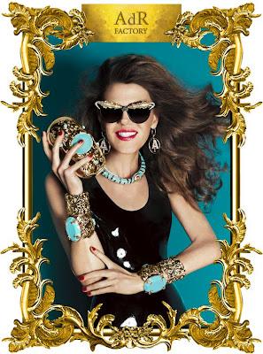 Coup de coeur : Anna Dello Russo bijoux et accessoires pour H&M;, la campagne de pub déjantée