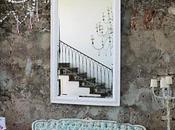 Banquette baroque turquoise