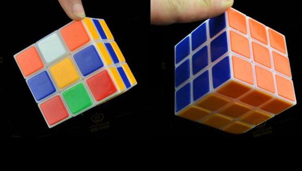 Un Rubik’s Cube qui se résout tout seul