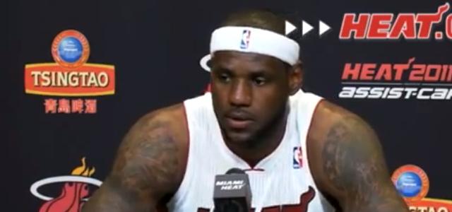 Lebron James : ''Je ne suis pas satisfait de ma carrière''