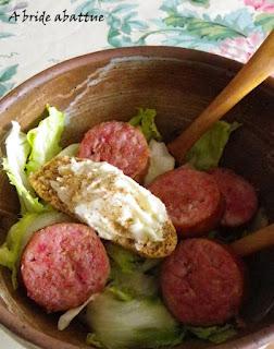 Morteau grillée ou en couscous de quinoa