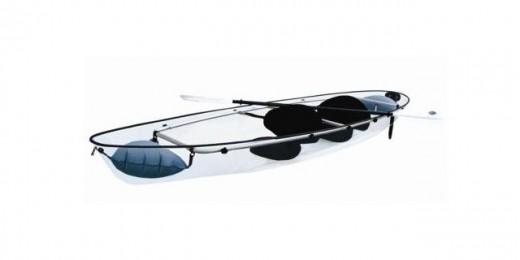 Kayak Transparent – Clear Blue