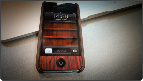 Boîtier de luxe iPhone: Hacoa Rosewood du Japon