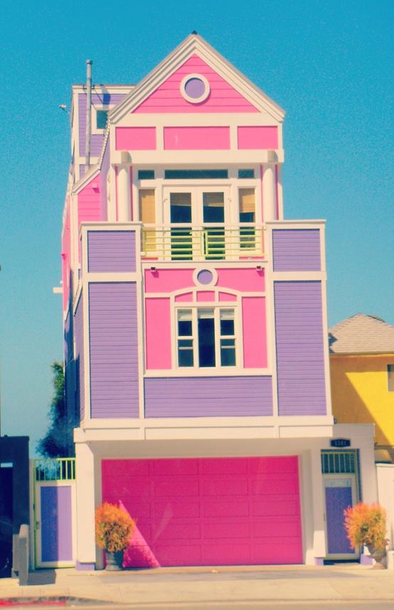 House of Ruth Handler creator of Barbie in Santa Monica, L.A. California