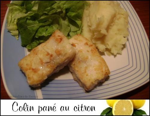 Colin pané au citron