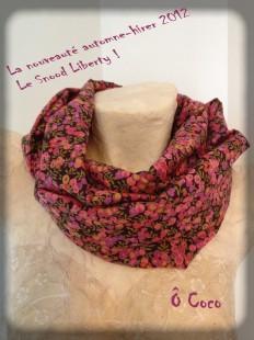 Nouveauté ! Le snood 100% coton Liberty Wiltshire