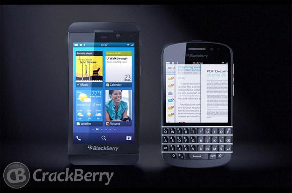 Premières images des futurs BlackBerry 10 ?