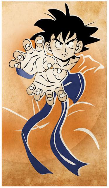 Illustration de Dragon Ball : Son Gokū par Olivier ROMAC
