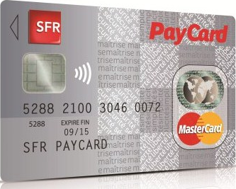Carte SFR PayCard