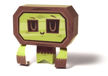 Papertoy ‘Woody’ by Tougui