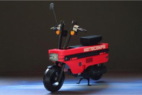 Papercrafts Honda Motocompo (x 3)