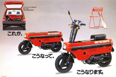 Papercrafts Honda Motocompo (x 3)