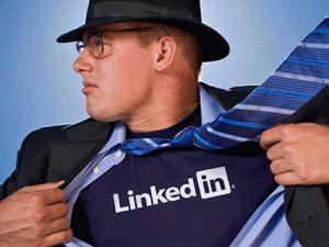 linkedin superman Linkedin, pas l’idéal pour brasser des affaires!