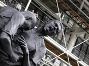 coup tête Zinedine Zidane, statue d'Adel Abdessemed Sculpture